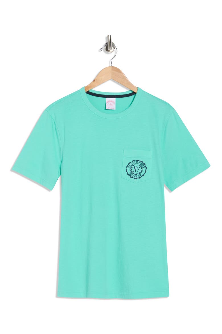 Crewneck Graphic T-Shirt, Alternate, color, GREEN MULTI