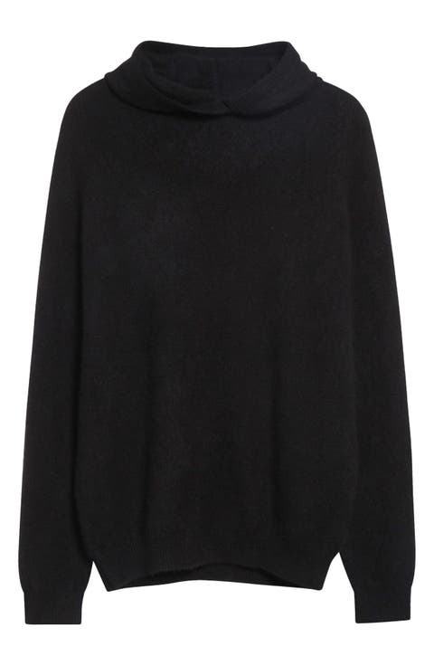 Hooded Cashmere 
Silk Sweater