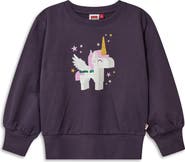 LEGO Kids' Unicorn Graphic Sweatshirt