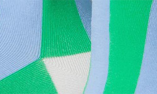 Doiy Lime Soda Socks In Blue