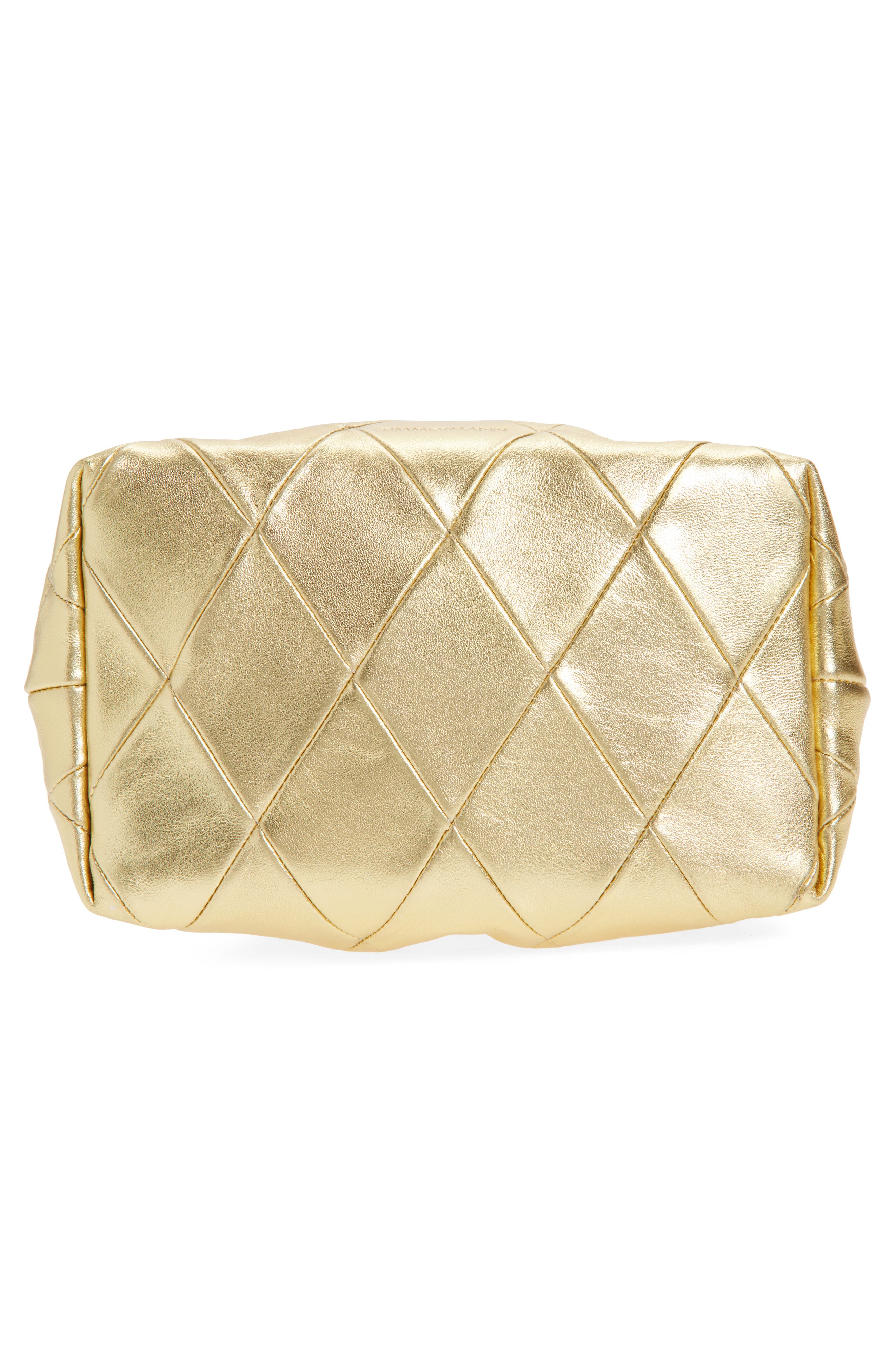 Zimmermann Small Cloud 91 Clutch, Alternate, color, Gold