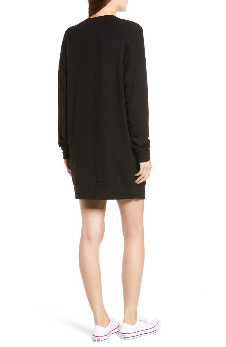 Splendid Active Sweatshirt Dress, Alternate, color,