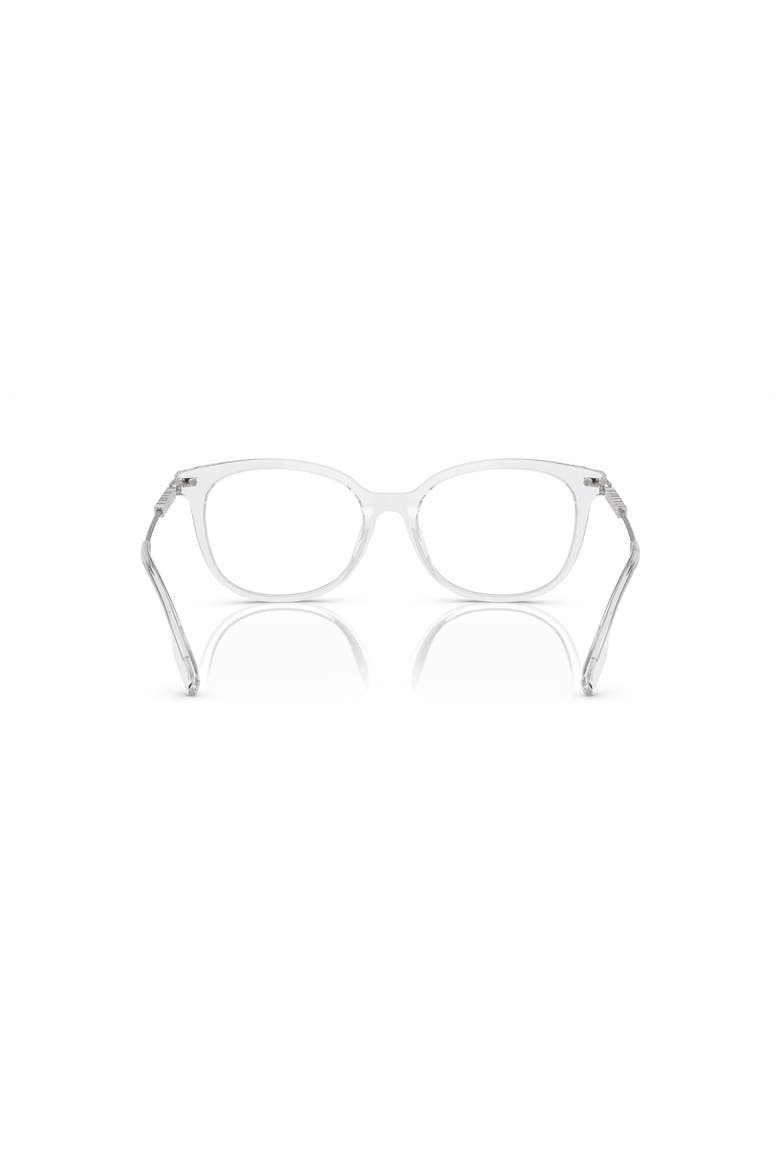 53mm Square optical glasses, Alternate, color, Transparent