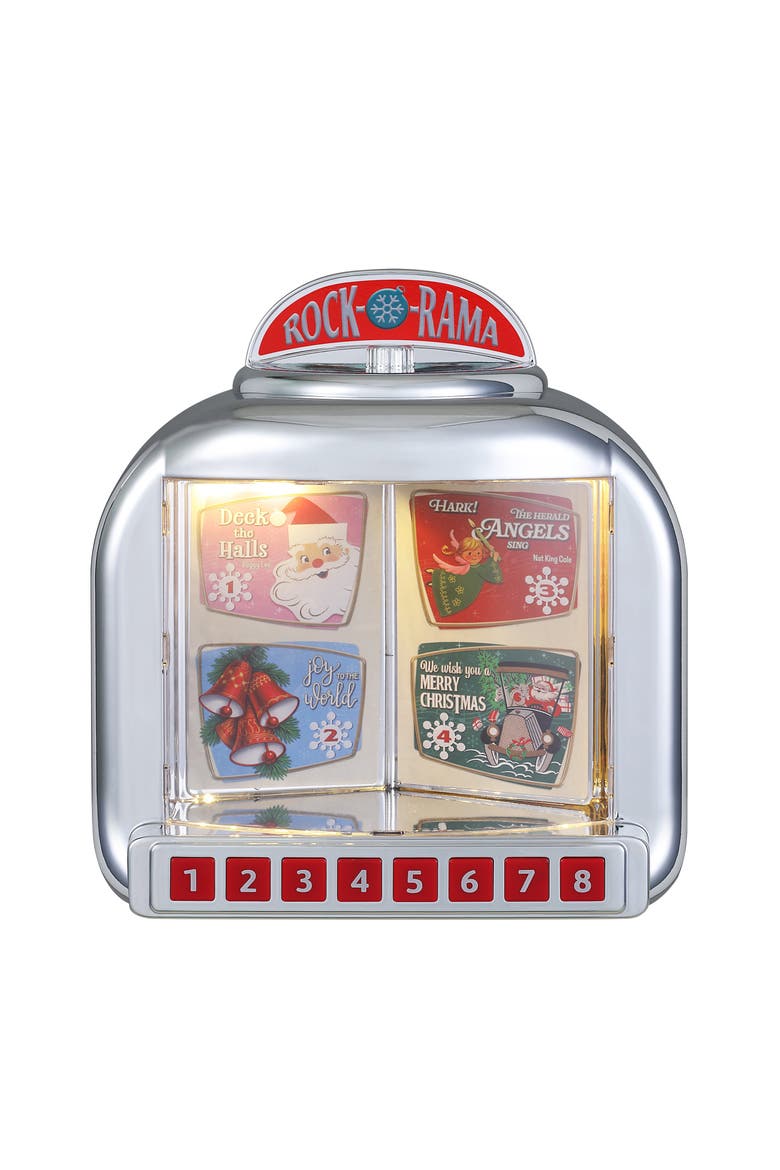 10 in. Christmas Diner Jukebox, Main, color, Multicolored