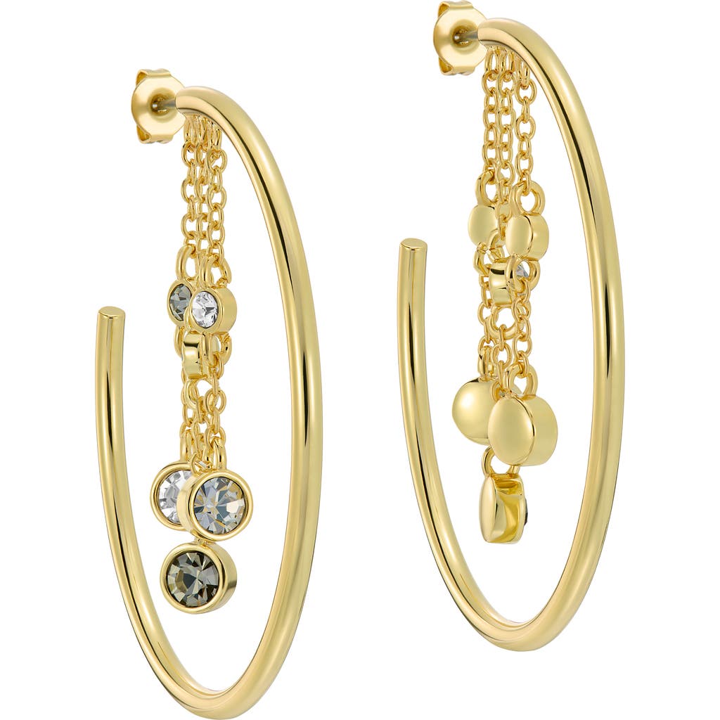 Ted Baker Cassidy Cascade Hoop Earrings In Gold