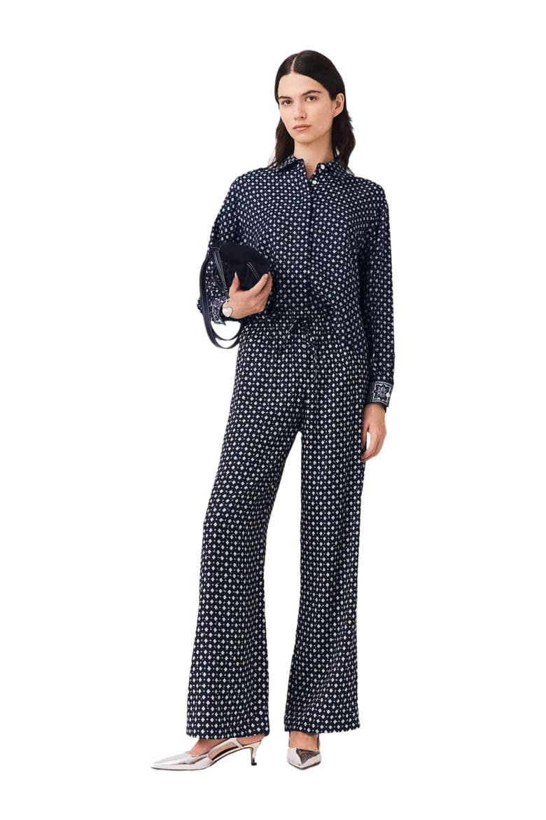 Trousers, Main, color, Navy loungewear