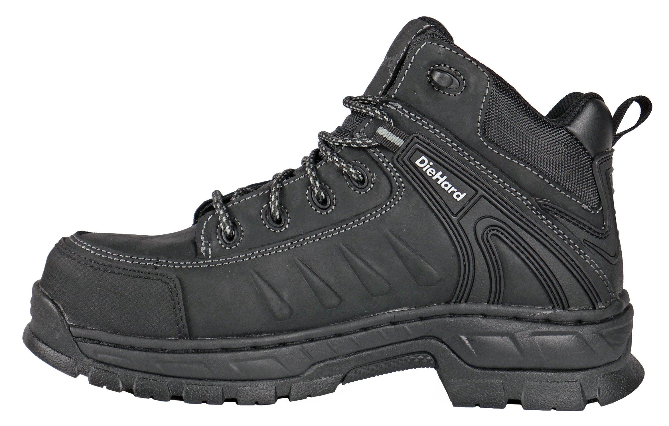 DieHard Squire Waterproof Composite Toe Work Boot, Alternate, color, Black