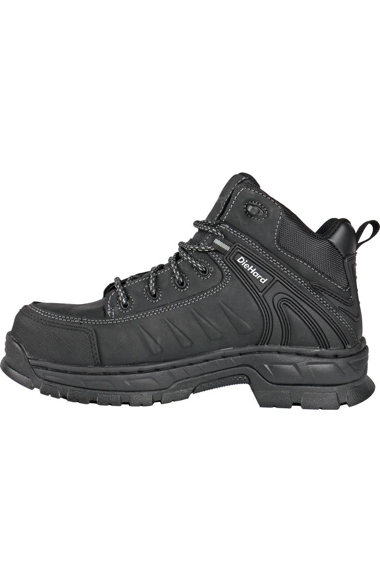 DieHard Squire Waterproof Composite Toe Work Boot, Alternate, color, Black