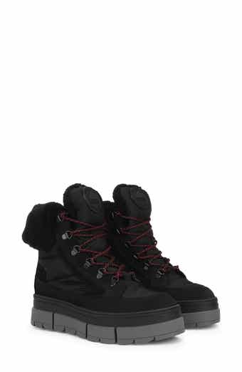 Henta Ice-Gripper Waterproof Insulated Winter Platform Boot
