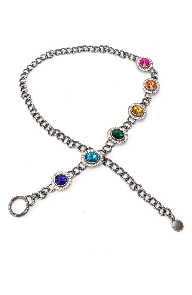Kurt Geiger London Octavia Oversize Chain Belt, Alternate, color, 