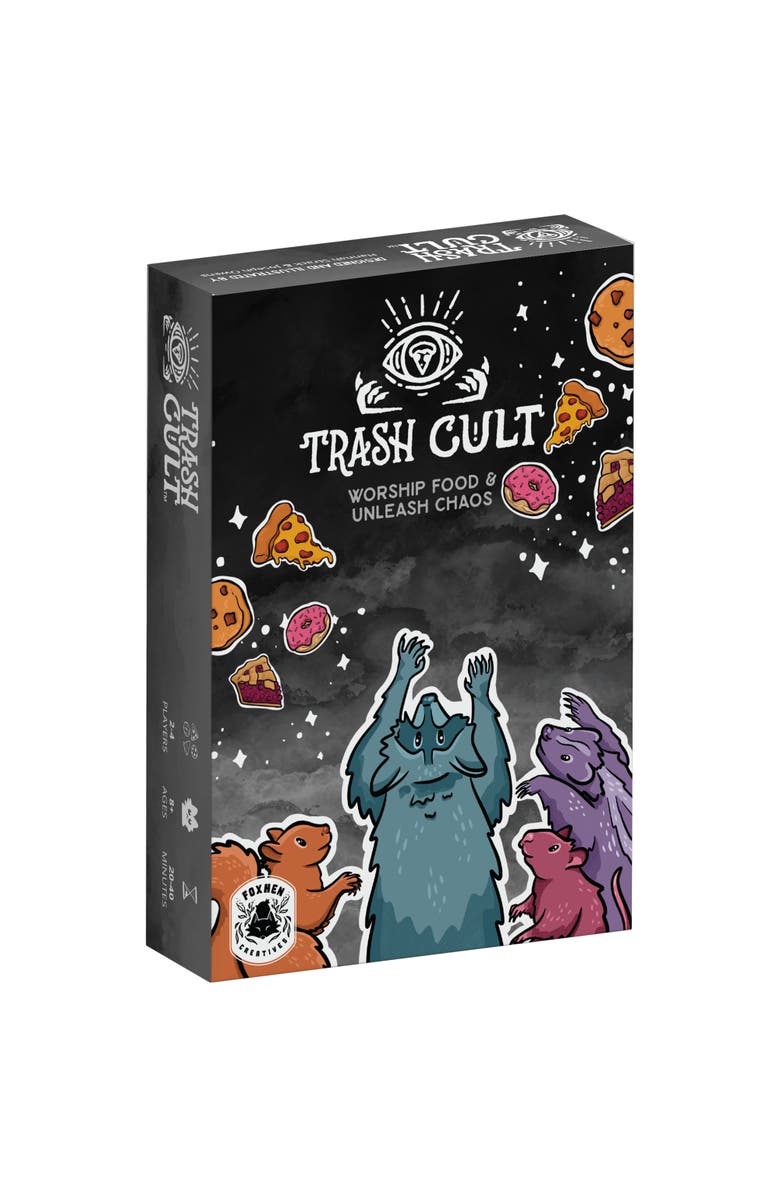 FoxHen Creatives Trash Cult Set Collection Card Game, Age 8+, Main, color, 