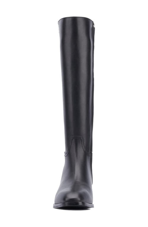 Aquatalia Ricarda Weatherproof Knee High Boot In Black