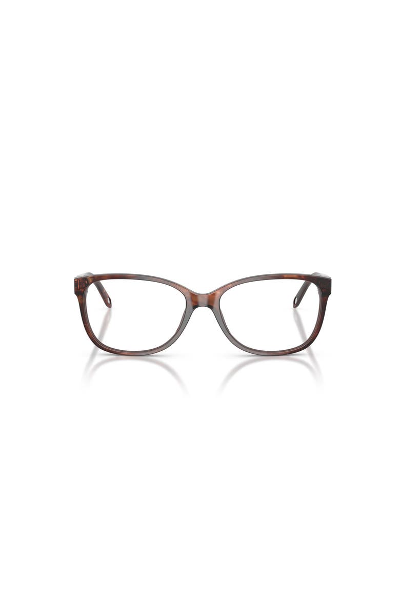 54mm Square optical glasses, Alternate, color, Brown