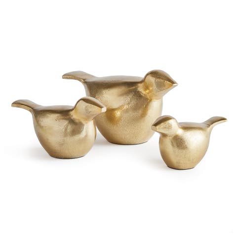 Birds Of A Feather Sculptures Decorative Objects Set of 3