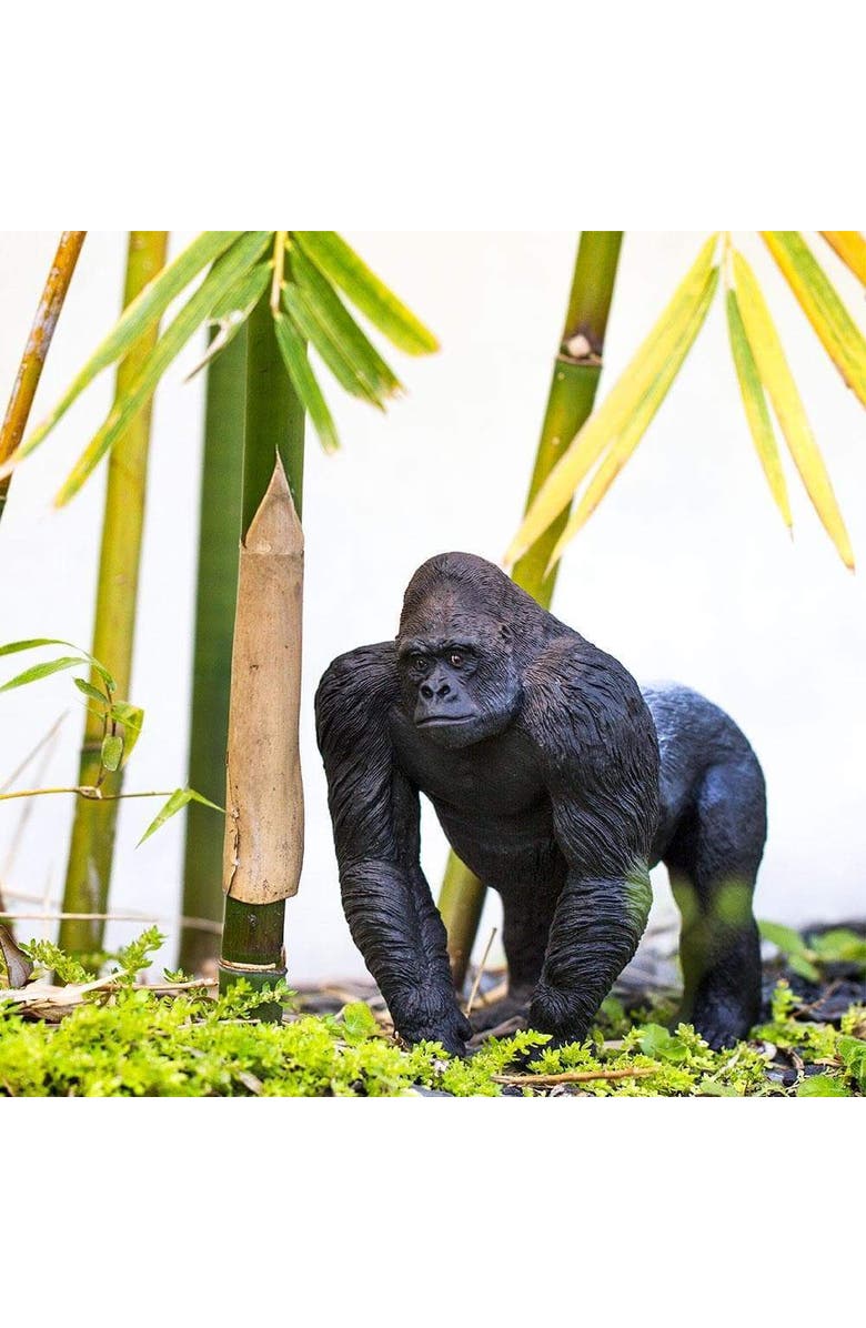 Safari Ltd. Silverback Gorilla Toy, Alternate, color, NO COLOR