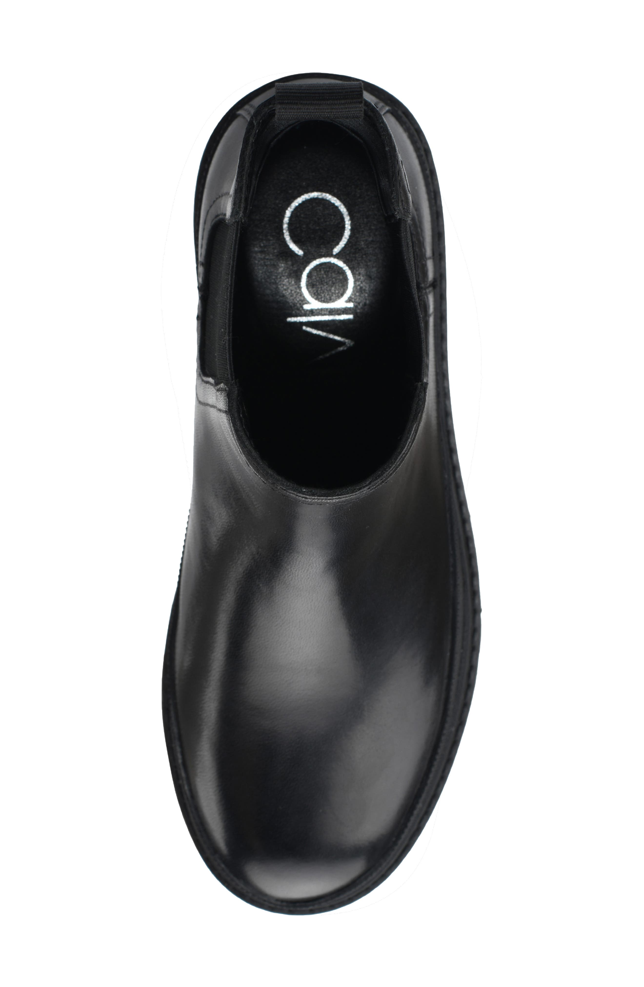 Calvin Klein Beana Lug Sole Chelsea Boot, Alternate, color, 