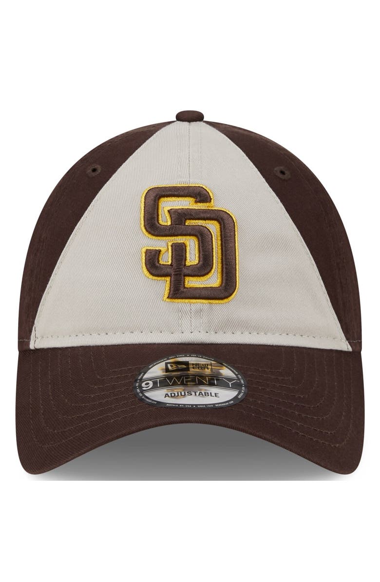 New Era Men's New Era  Brown San Diego Padres 2024 Batting Practice 9TWENTY Adjustable Hat, Alternate, color, 