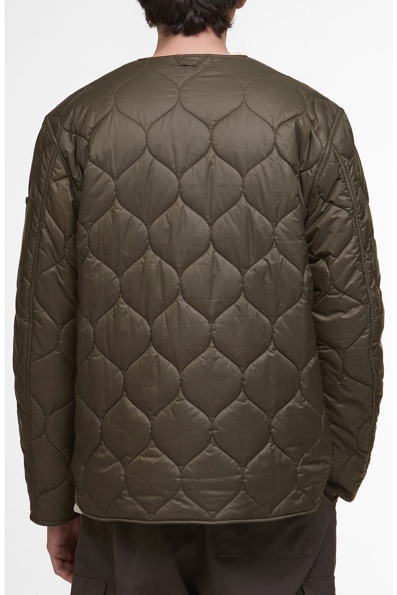 Re-Engineered Utility Onion Quilted Ripstop Jacket, Alternate, color, DARK OLIVE