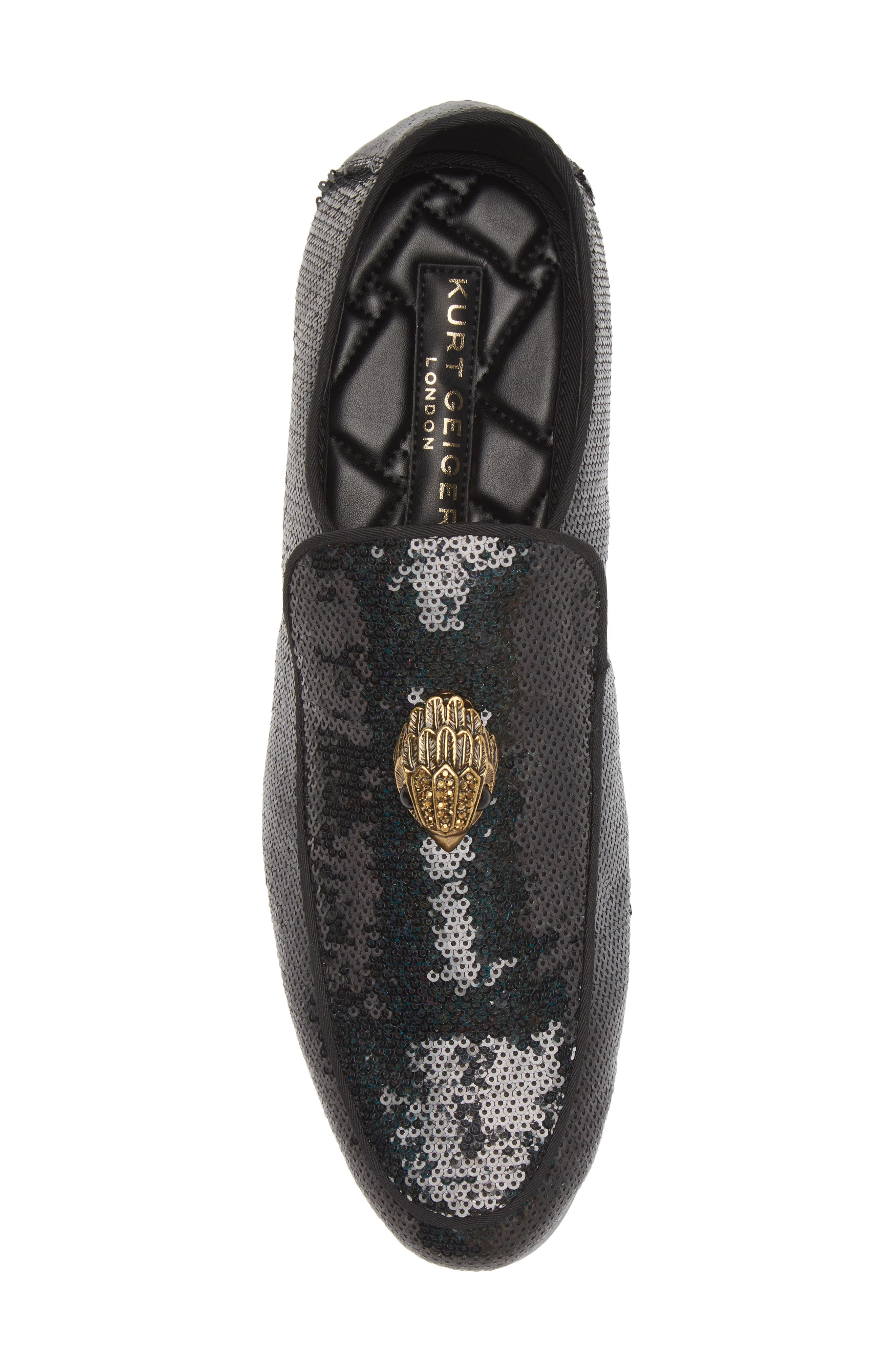 Kurt Geiger London Hugh Eagle Sequin Loafer, Alternate, color, 