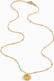 YOJ Stella Beaded Choker Necklace in Gold