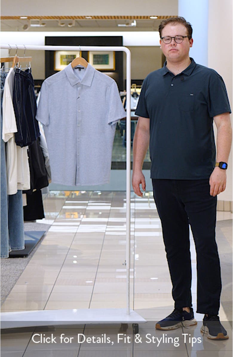 Auron Knit Button-Up Shirt, sales video thumbnail