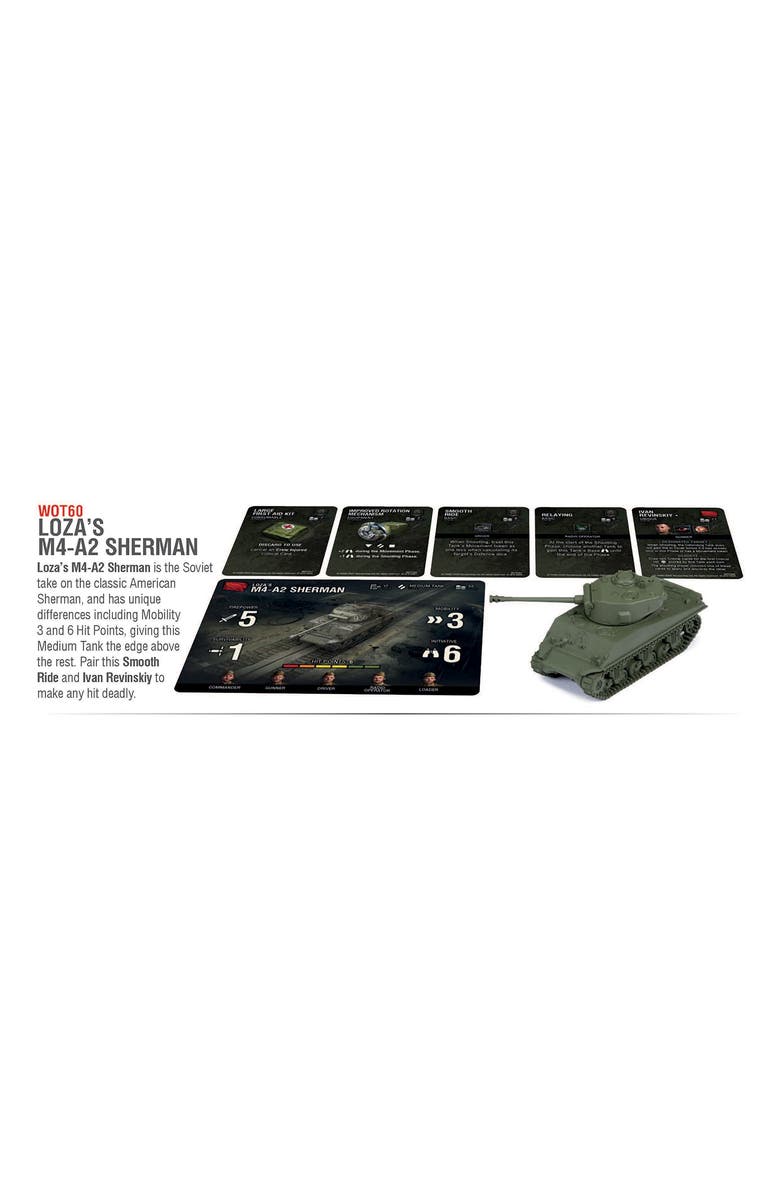 World Of Tanks Soviet Loza'S M4A2 Sherman Expansion, Alternate, color, Multicolored