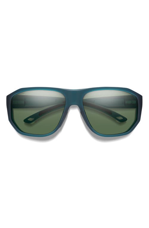 Smith Outrigger 61mm Chromapop™ Polarized Sunglasses In Green