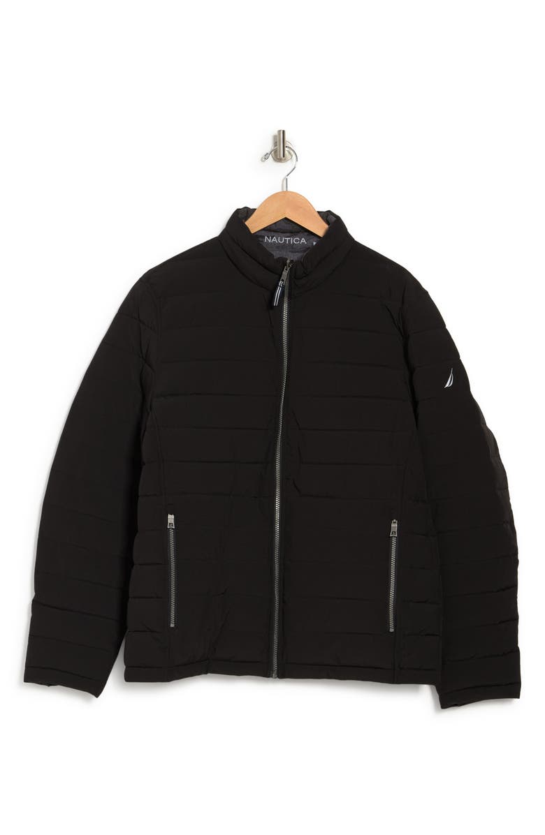 Nautica Reversible Zip Front Puffer Jacket, Alternate, color,