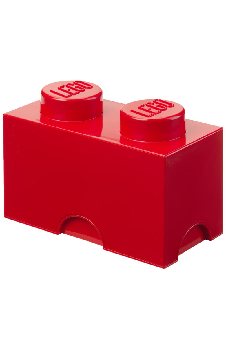 Storage Brick 2, Bright Red, Main, color, Multicolored