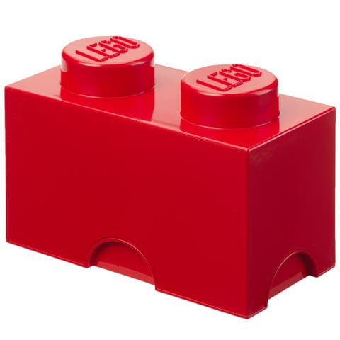 Storage Brick 2, Bright Red
