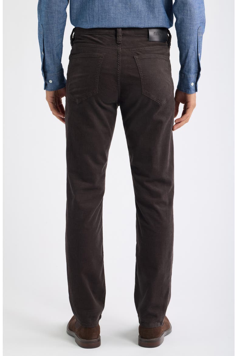Charisma Relaxed Straight Leg Corduroy Pants, Alternate, color, BROWN DIAGONAL LUXE