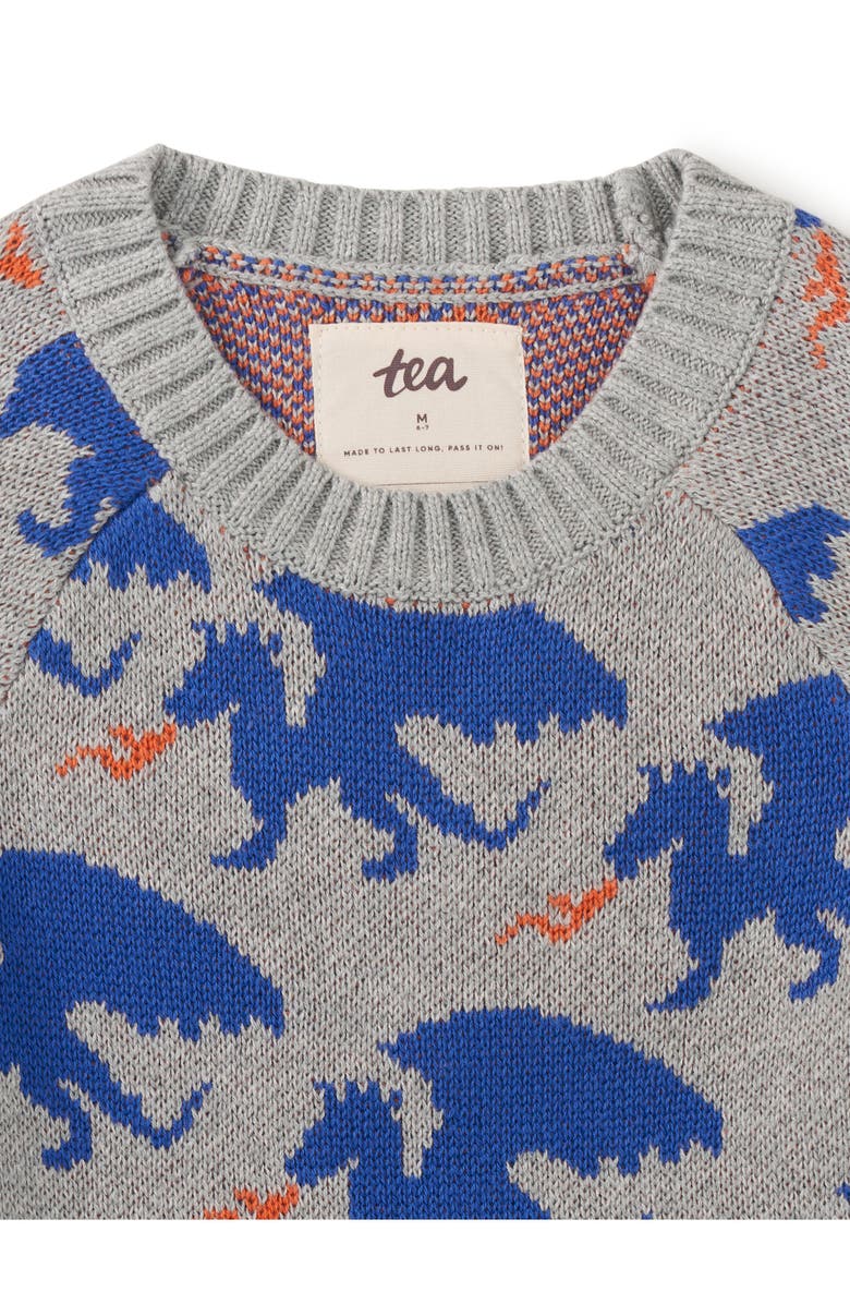 Tea Collection Dragon Sweater, Alternate, color, 