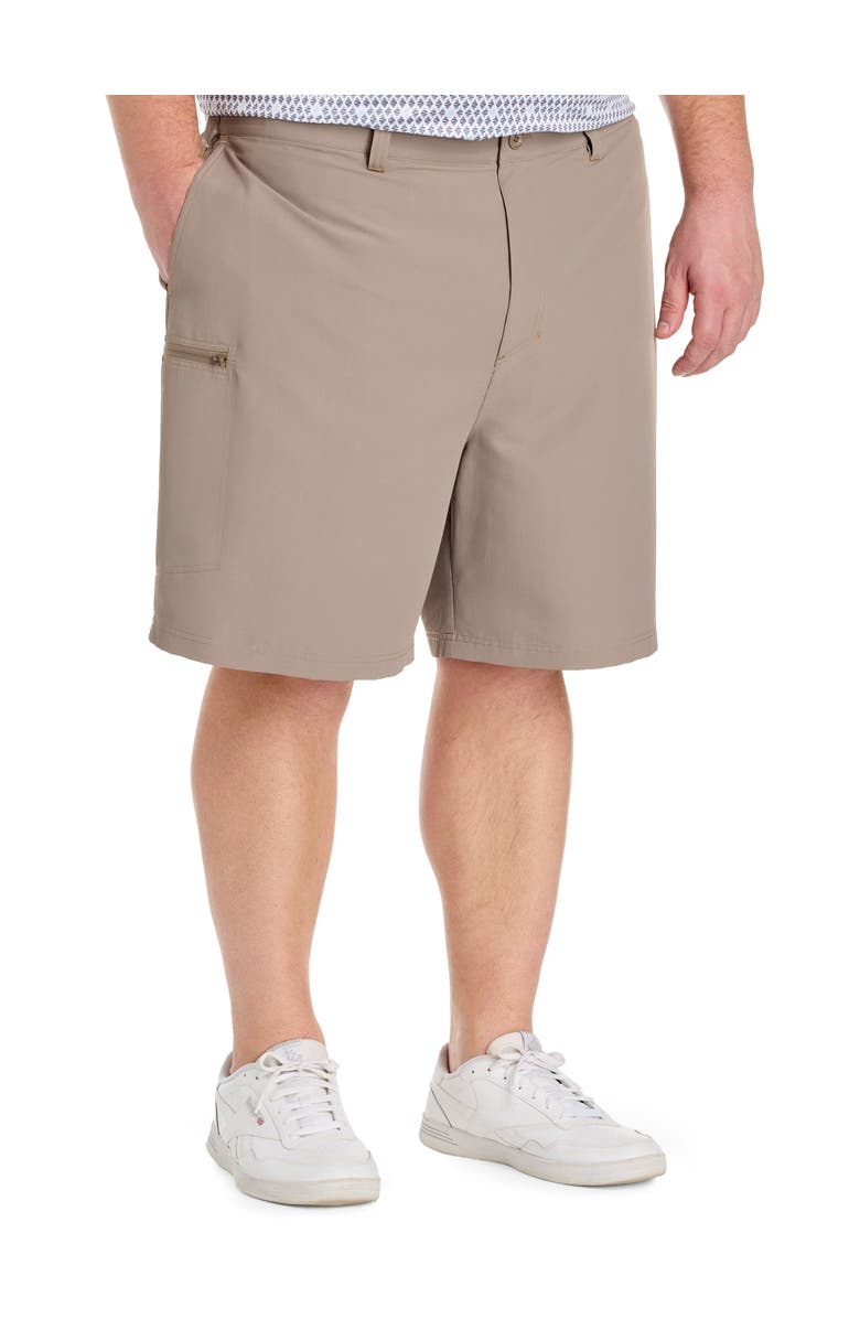 Reebok Big & Tall Golf Performance Cargo Shorts, Main, color, Gritty Grey