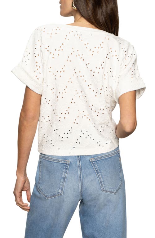 Shop Sanctuary All Day Eyelet Embroidery T-shirt