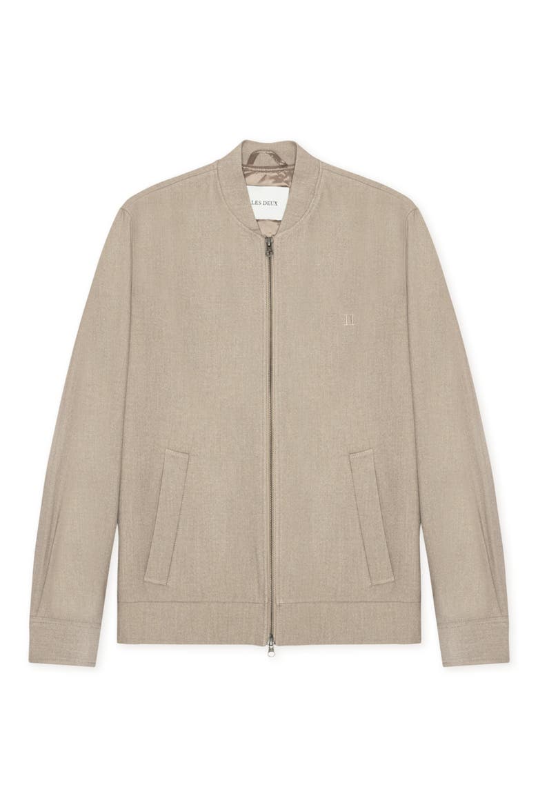 Como Solid Bomber Jacket, Alternate, color, LAUREL OAK SAND
