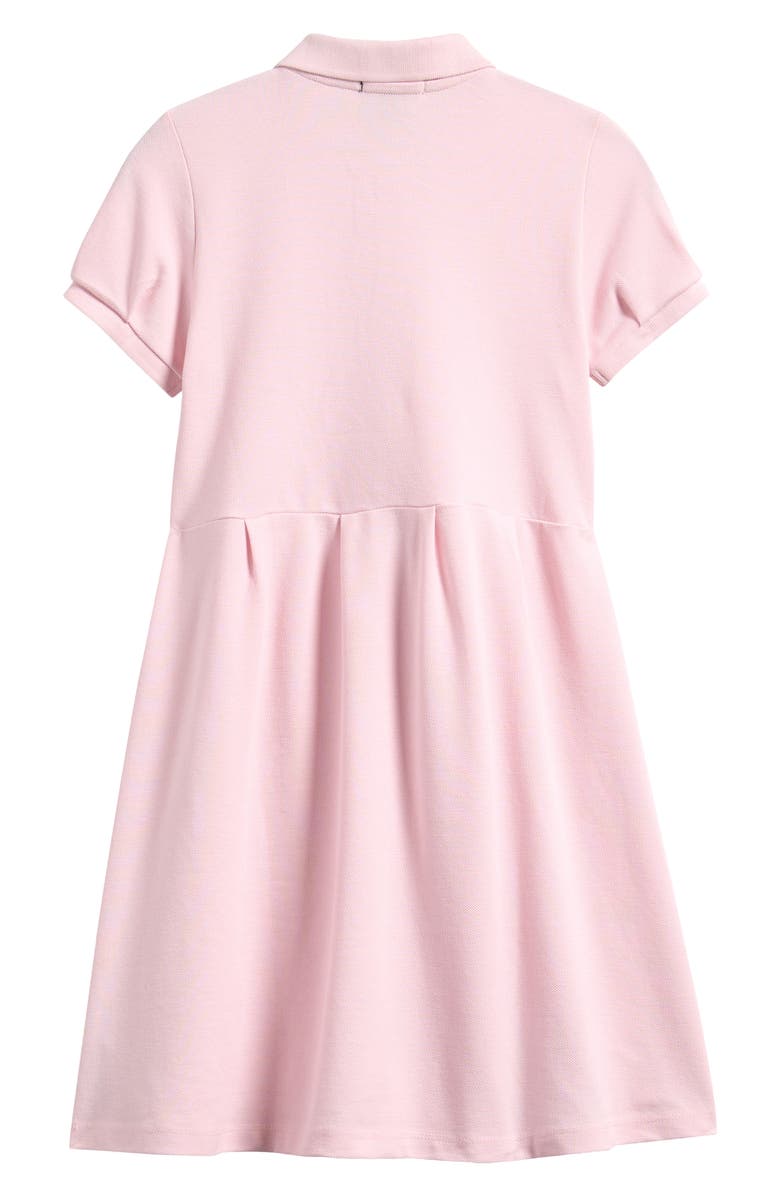 Brooks Brothers Kids' Knit Polo Dress, Alternate, color, Light Pink