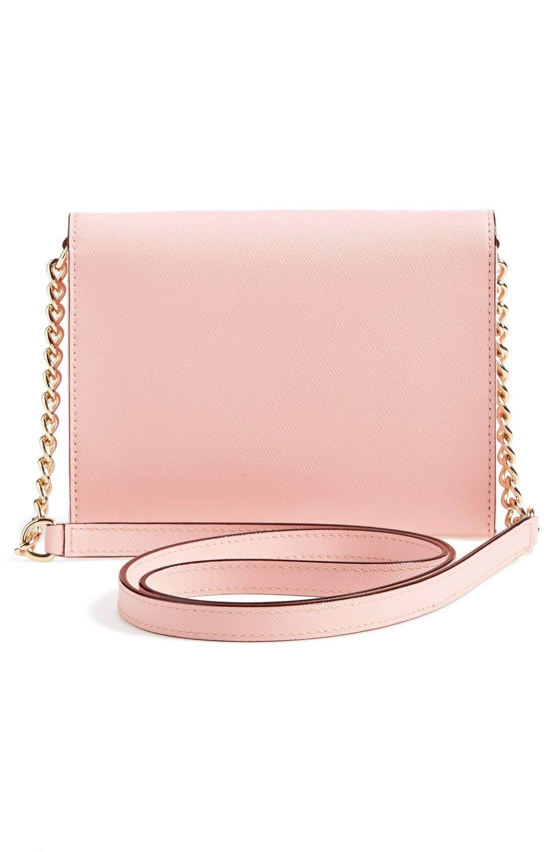 'cedar street - monday' crossbody bag, Alternate, color, ROSE JADE