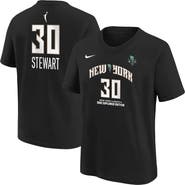 Nike Youth Nike Breanna Stewart Black New York Liberty Explorer Edition Player Name & Number T-Shirt
