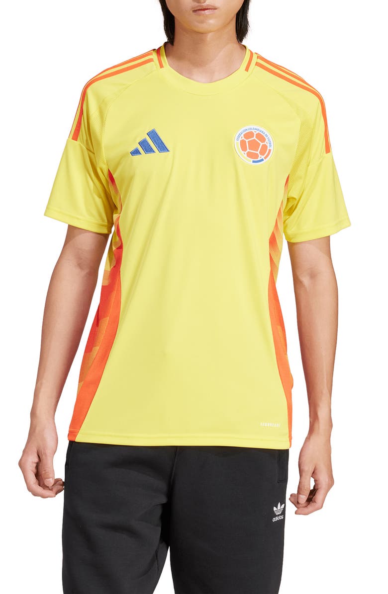 adidas Colombia 2024 Home Soccer Jersey, Main, color, 