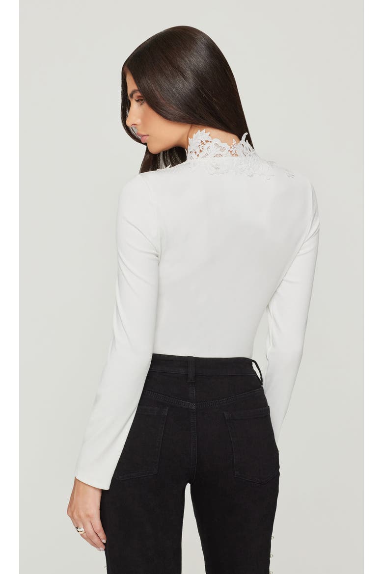Piper Lace Combo Top, Alternate, color, white