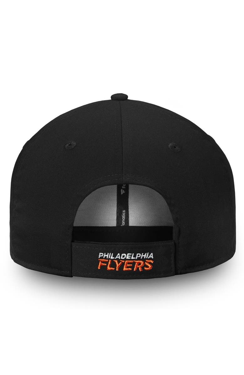 FANATICS Men's Fanatics Branded Black Philadelphia Flyers Core Adjustable Hat, Alternate, color, Black