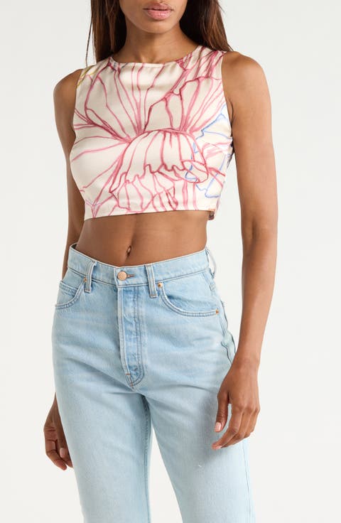 Lola Sleeveless Crop Top