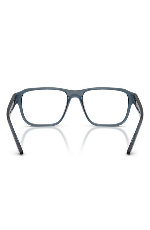 Prada Linea Rossa 52mm Irregular Optical Glasses In Blue