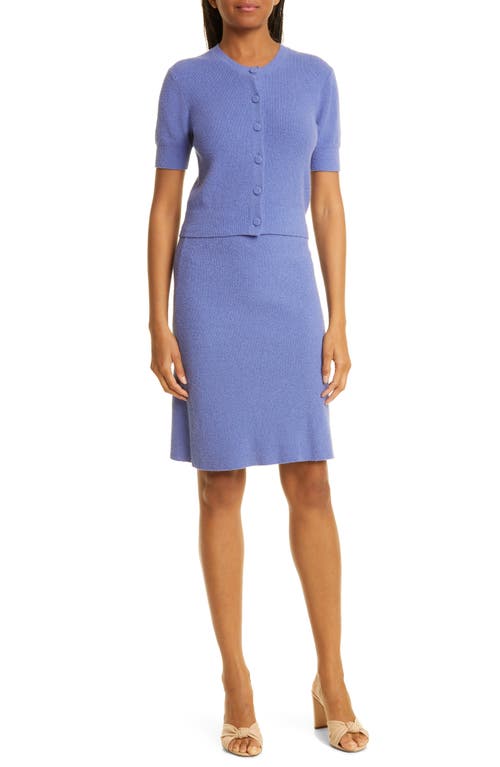 REBECCA TAYLOR REBECCA TAYLOR COTTON BLEND BOUCLÉ SKIRT