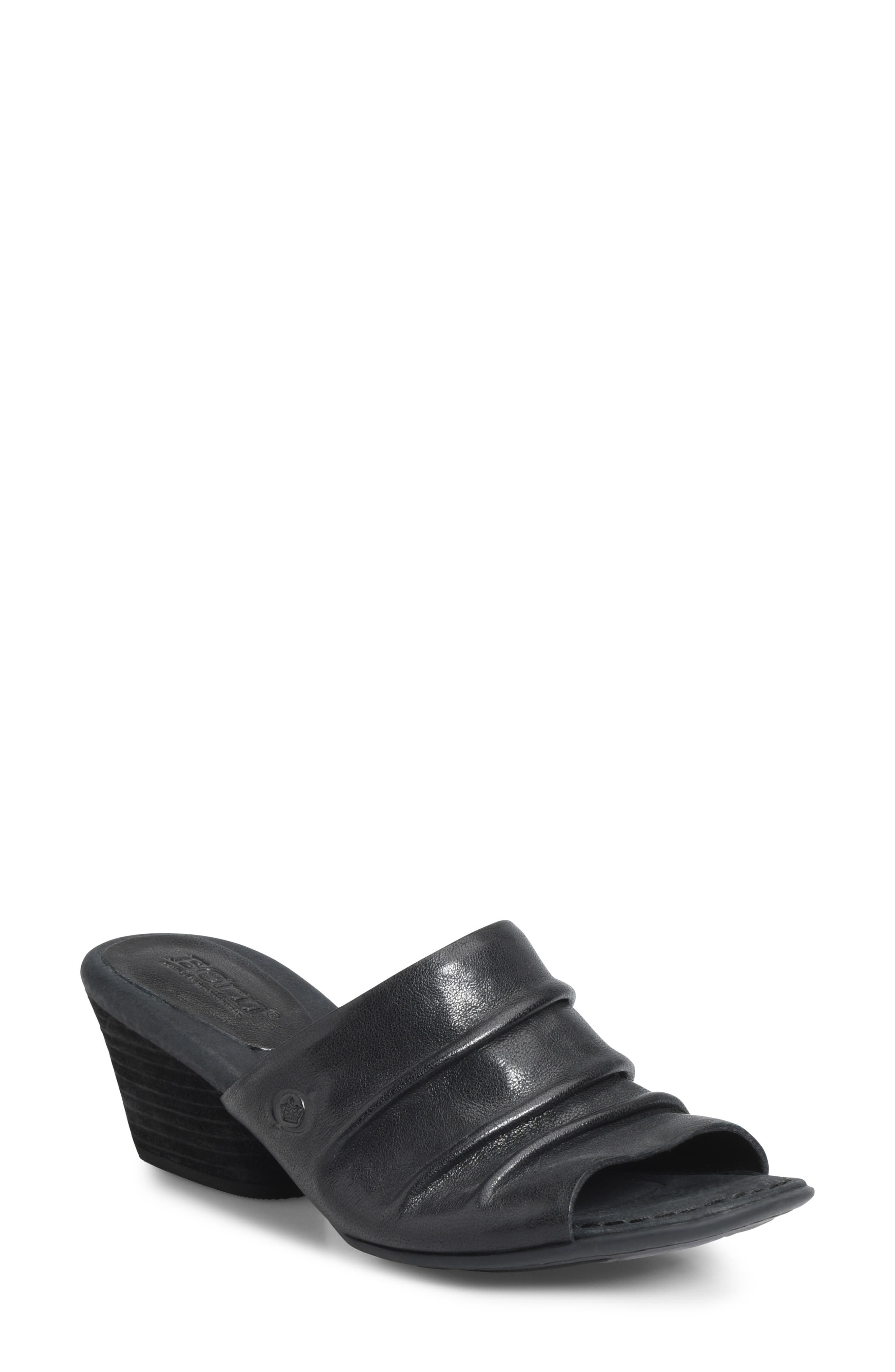 Børn Slouchy Slide Sandal, Main, color, 