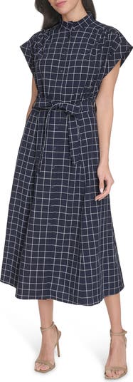 Big Check Shirtdress