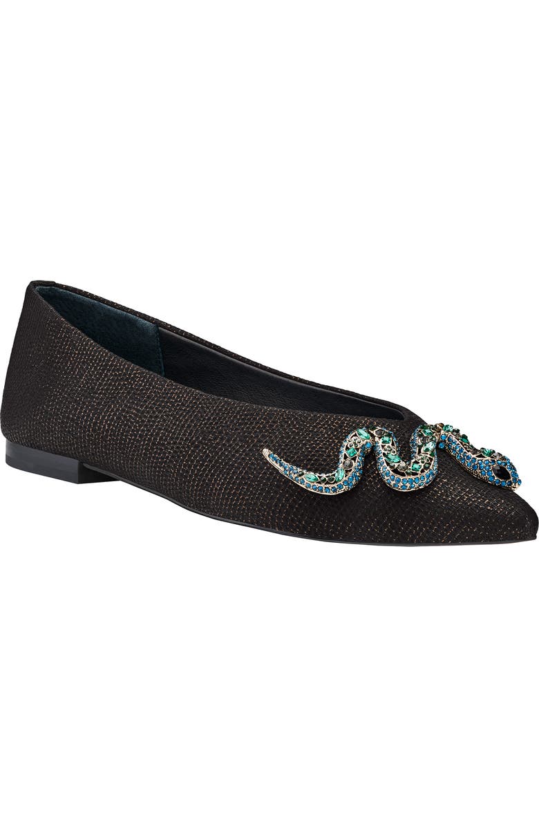 Birdies Goldfinch Pointy Toe Ballet Flat, Main, color,