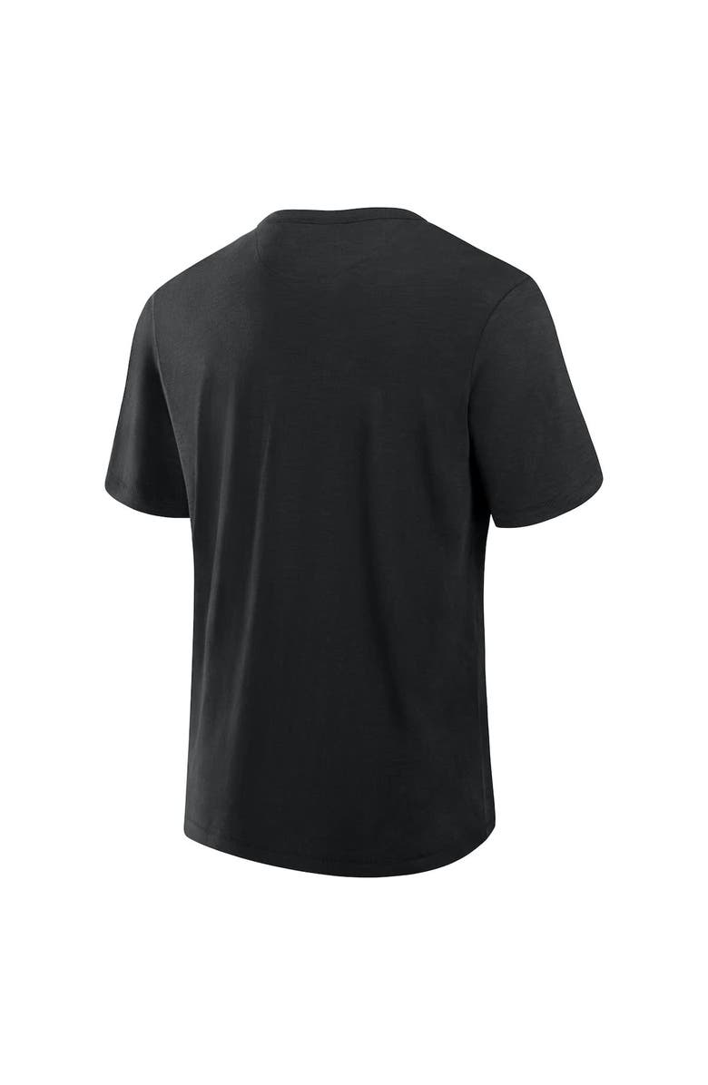 FANATICS Men's Fanatics Black Utah Mammoth Primary Logo Stadium Slub T-Shirt, Alternate, color,