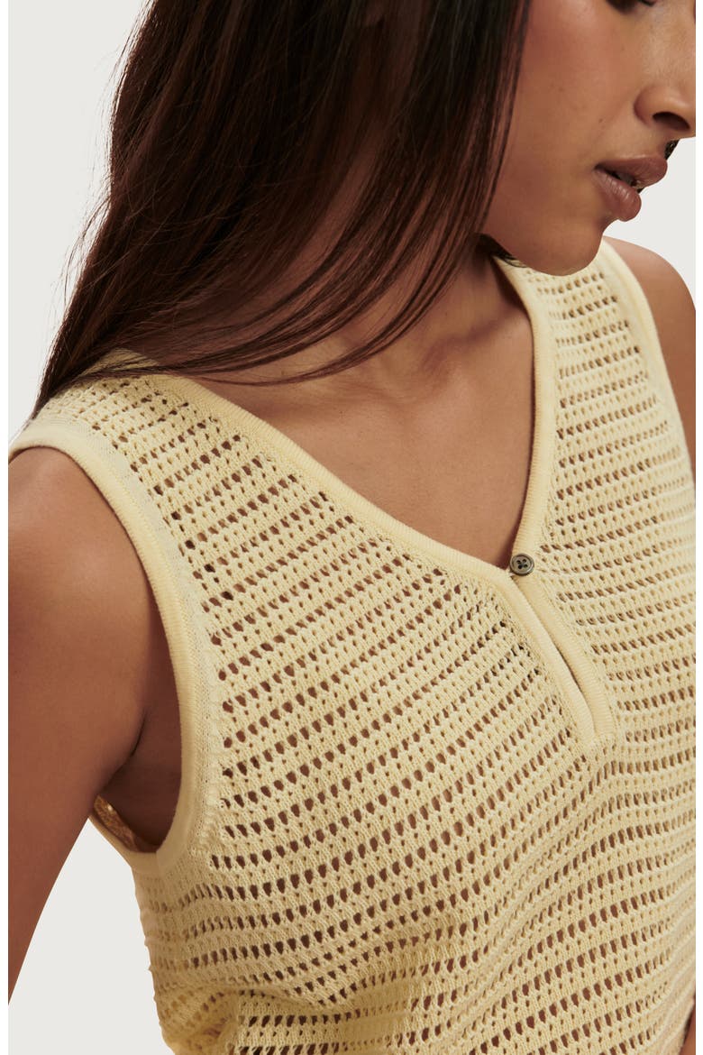Ramon Cotton Knit Tank, Alternate, color, ANISE FLOWER