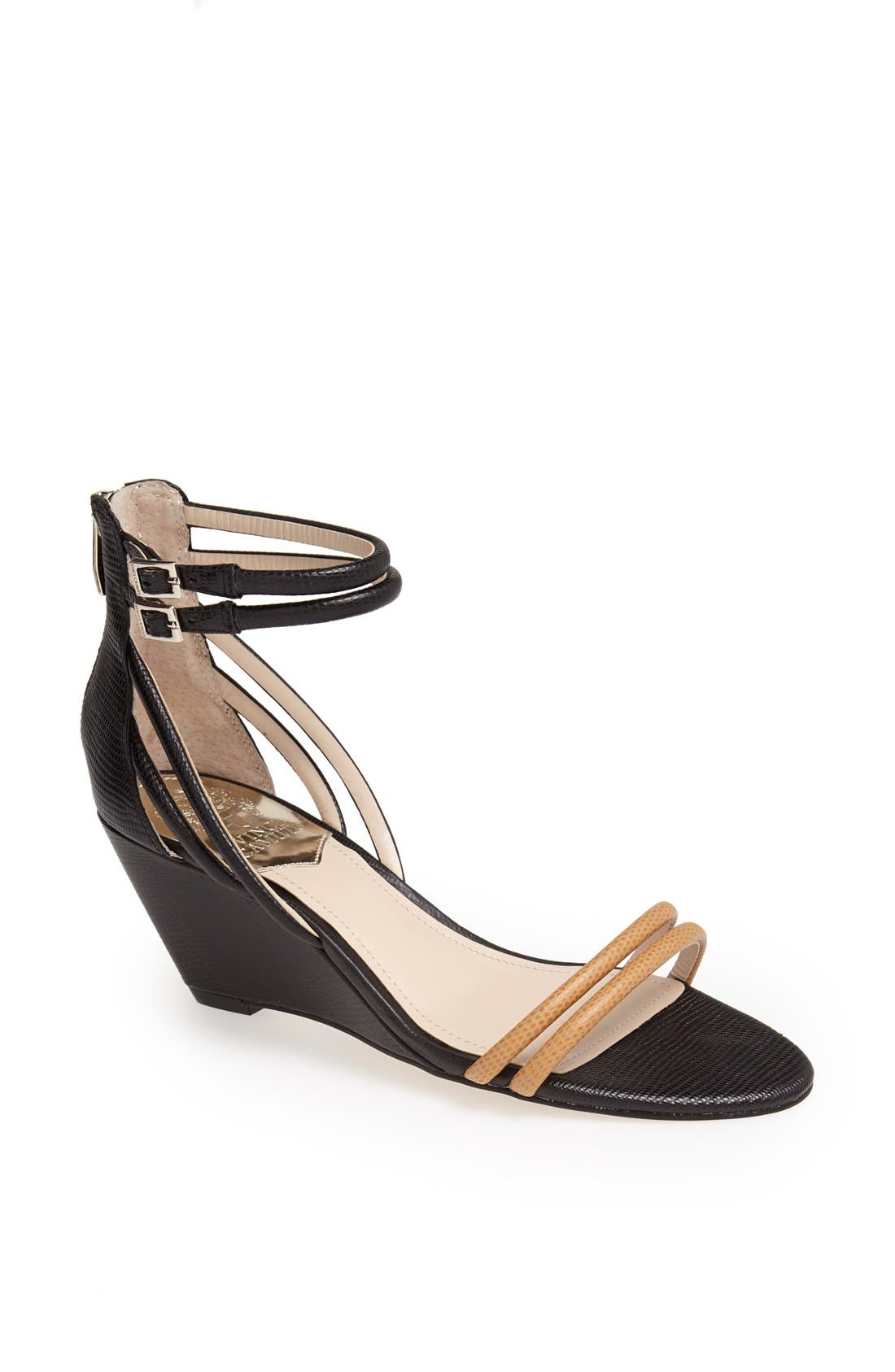 'Wynter' Sandal, Main, color, BLACK/ OUTBACK